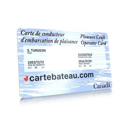 CCEP - Carte de conducteur d'embarcation de plaisance