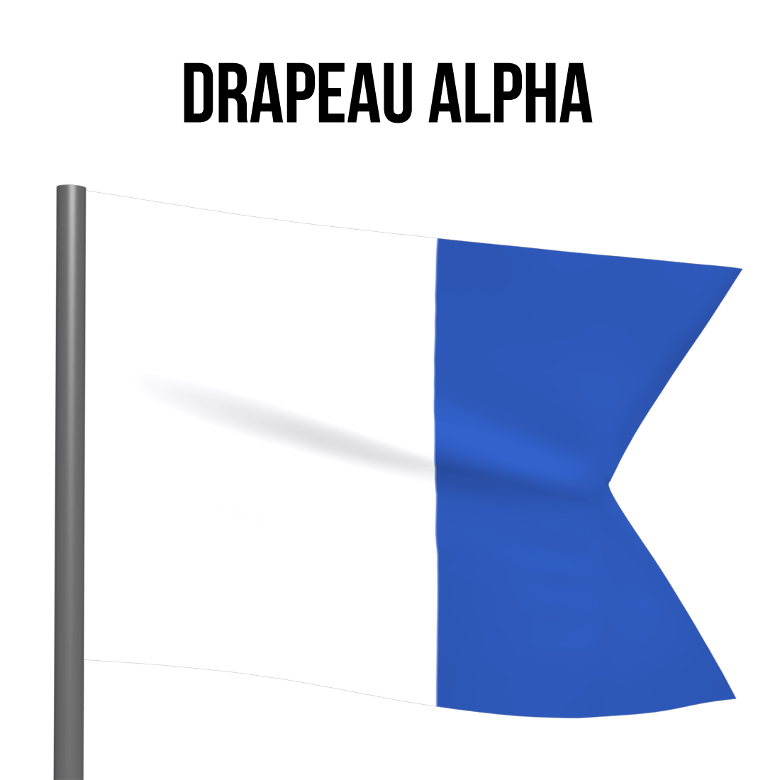 Drapeau Alpha