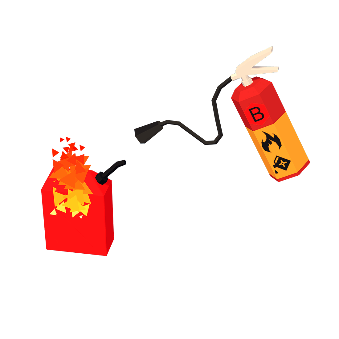 Extincteur de type B