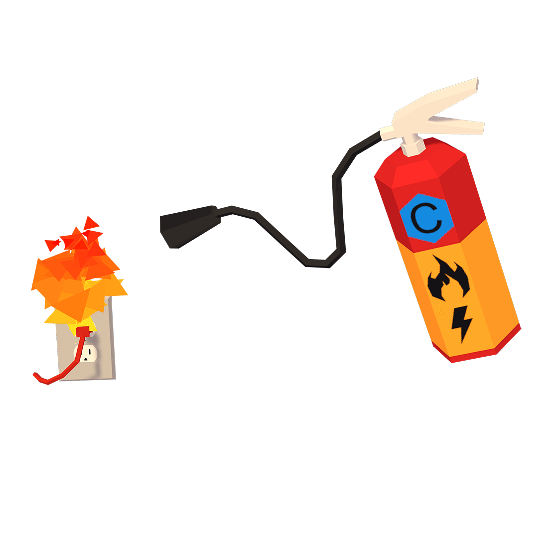 Extincteur de type C
