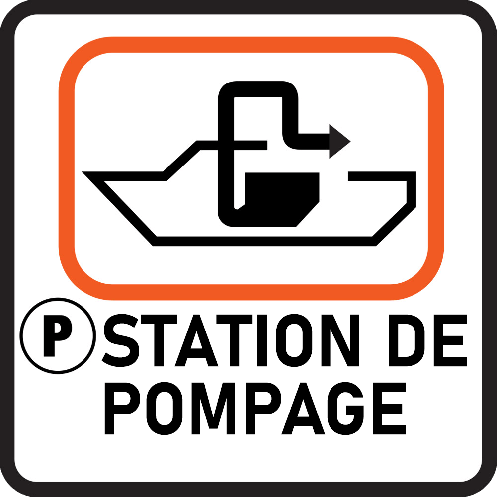 Station de pompage pour bateau