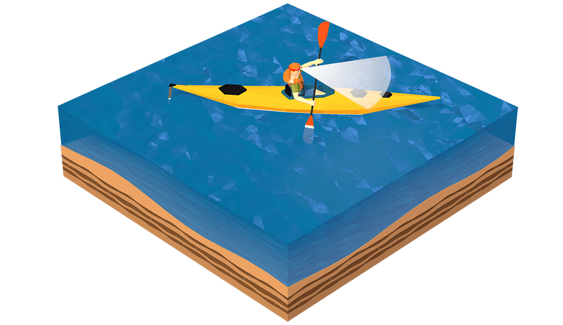 feu de navigation canot-kayak